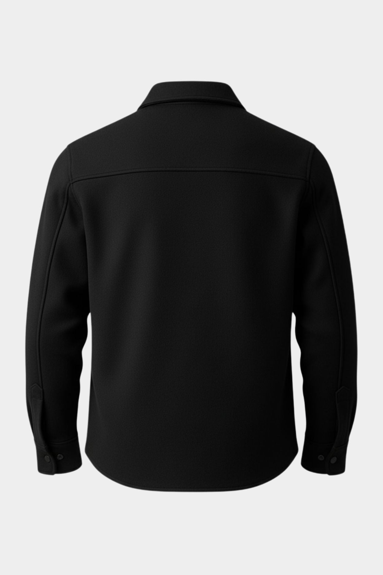The Signature Black Overshirt