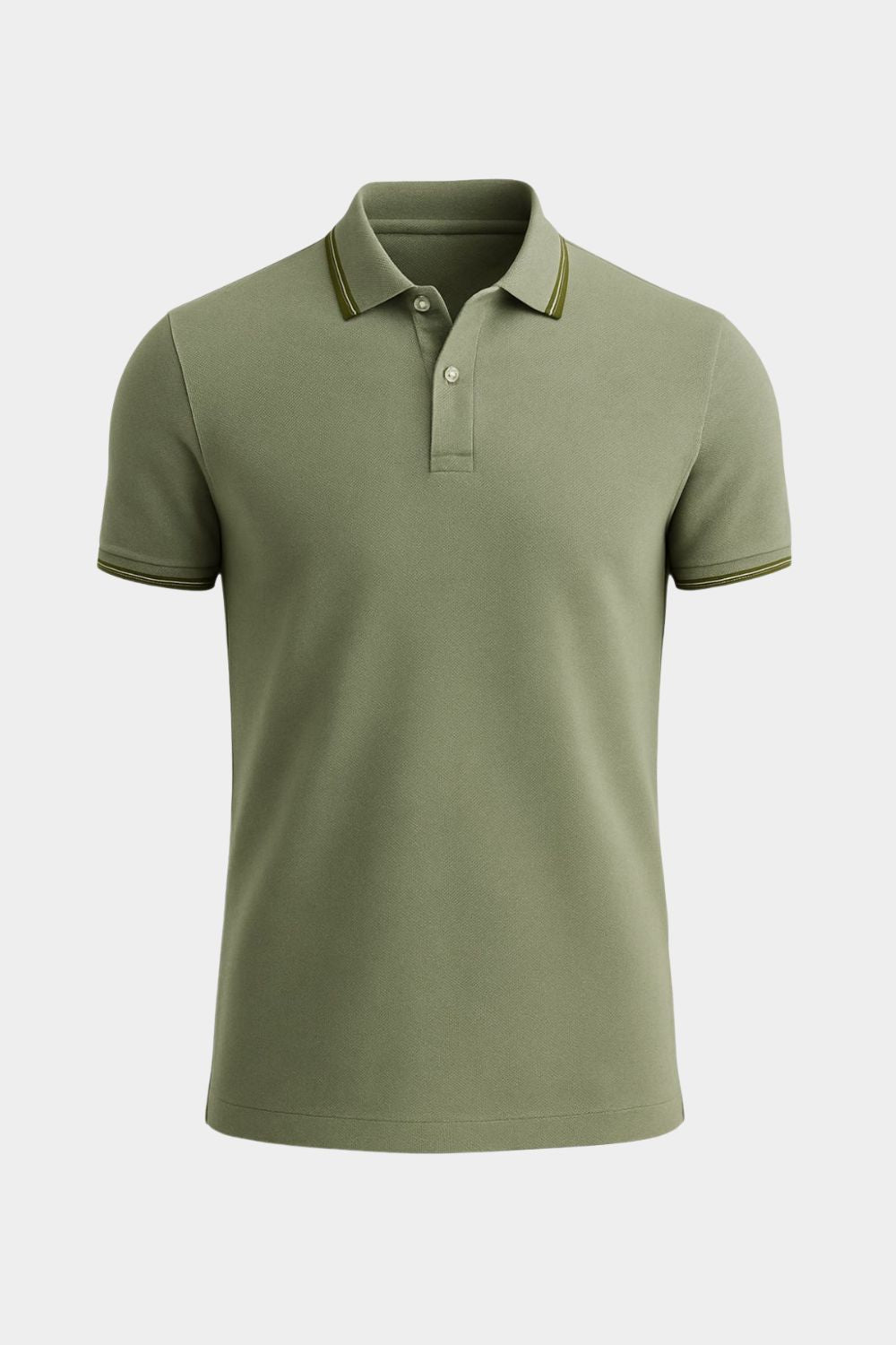 Sage Green Slim Polo