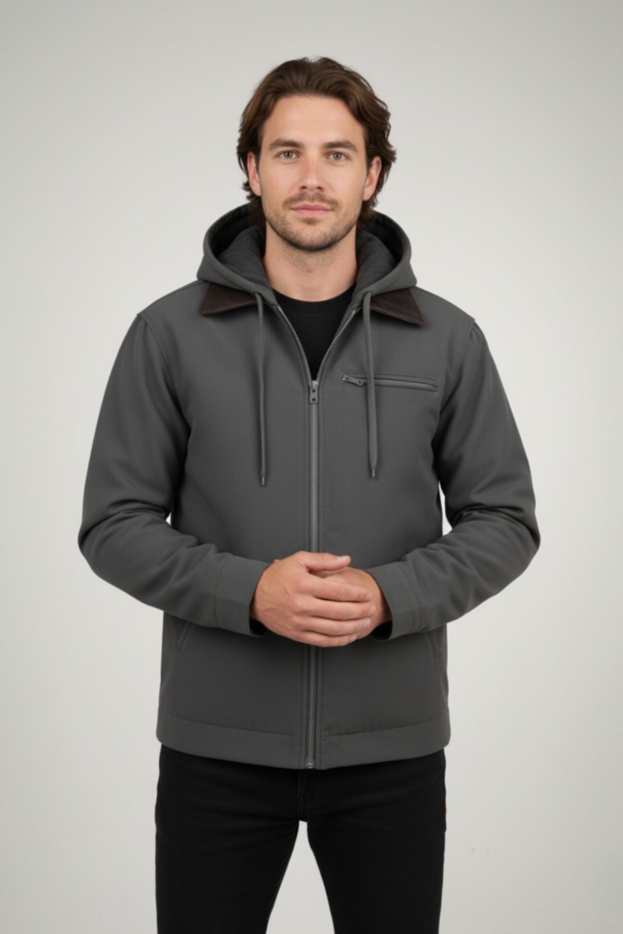 The Mathis Grey Jacket