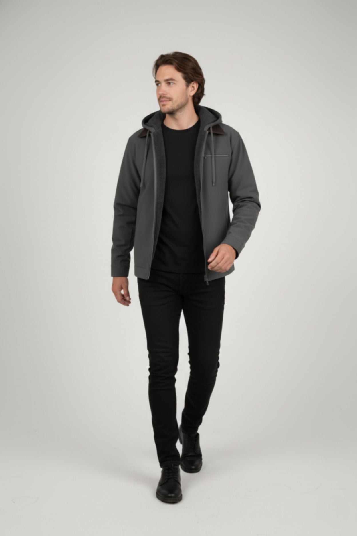 The Mathis Grey Jacket