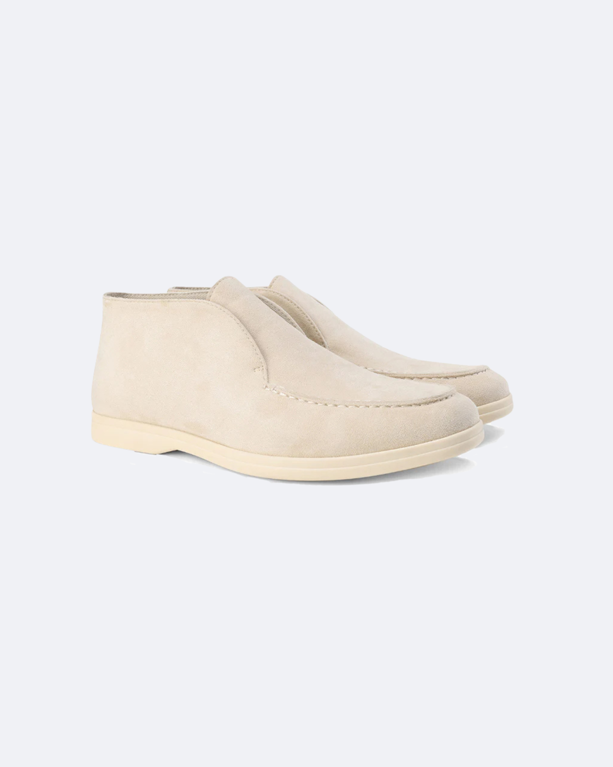 Luca High-Top Suede Loafers