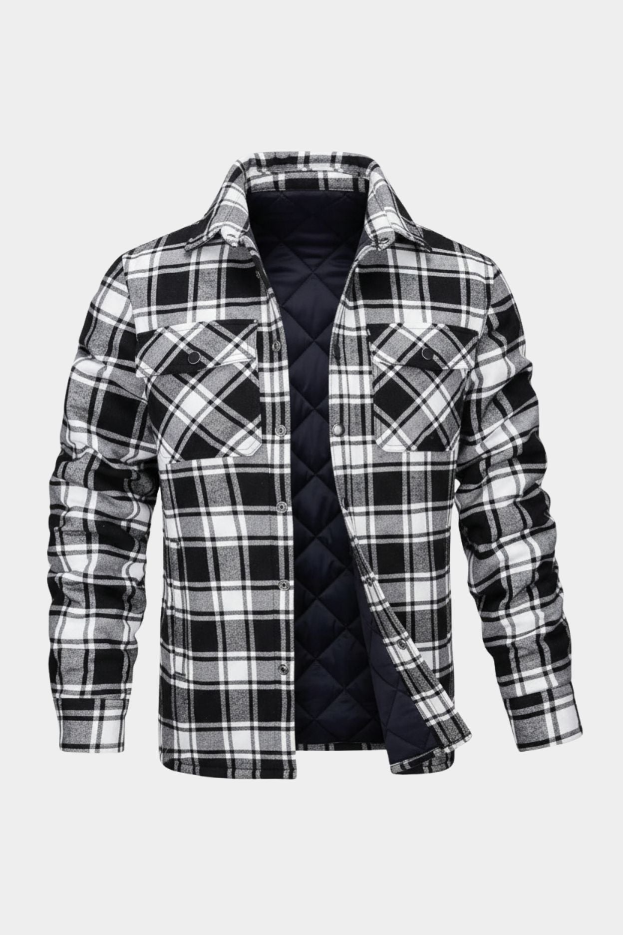 The Highland Black Overshirt