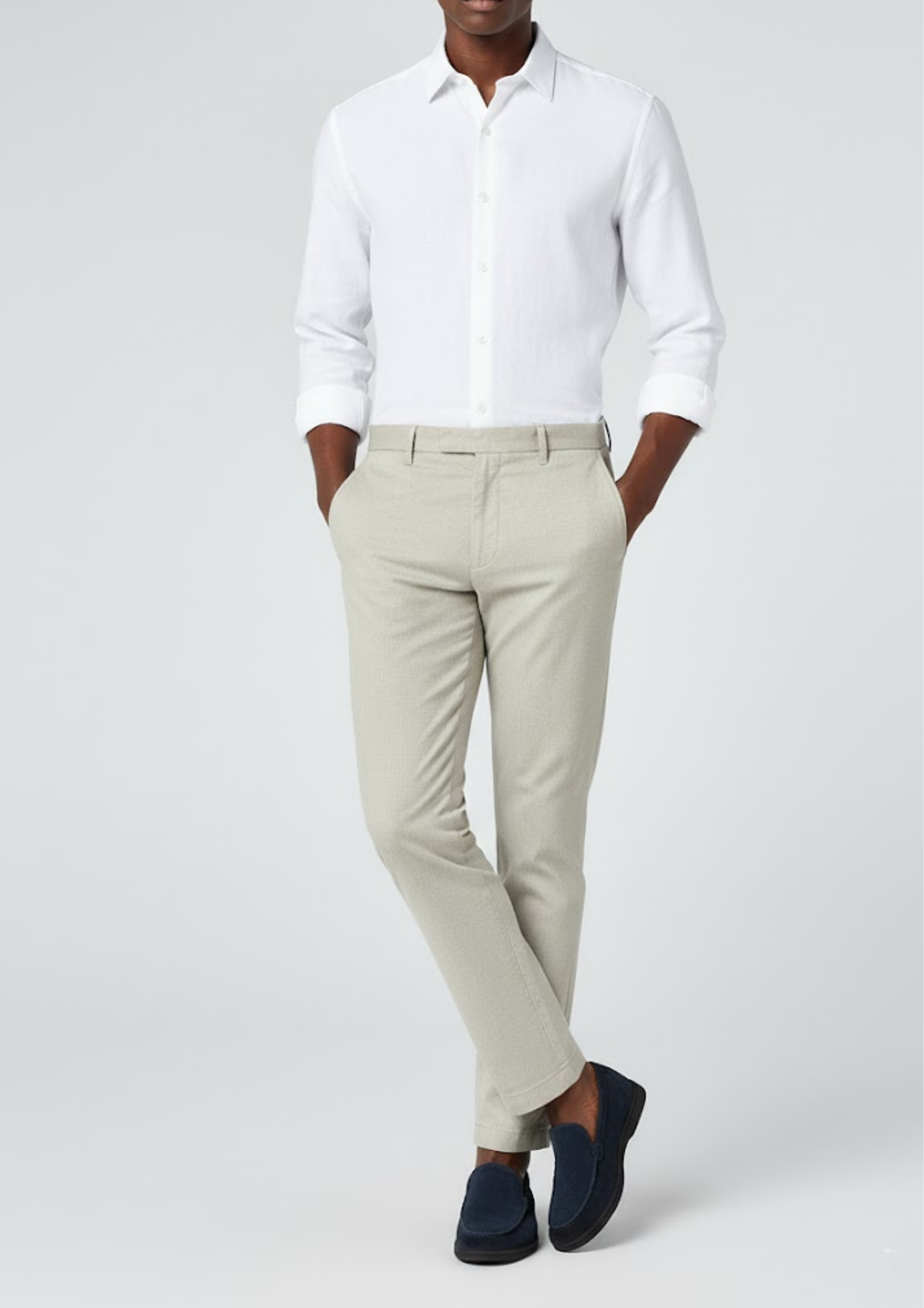 Premium Suede Loafers - Black Soles