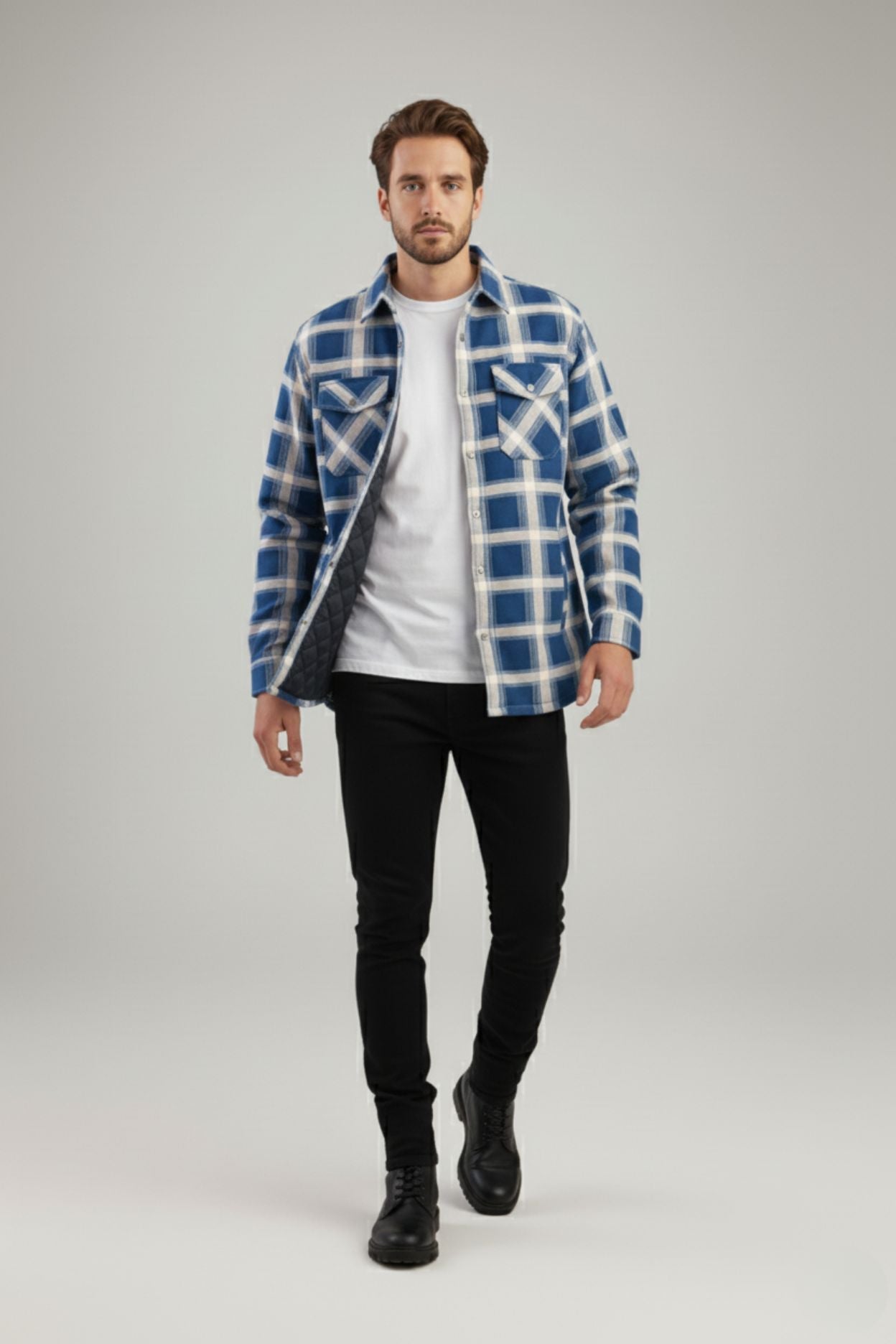 The Highland Blue Overshirt