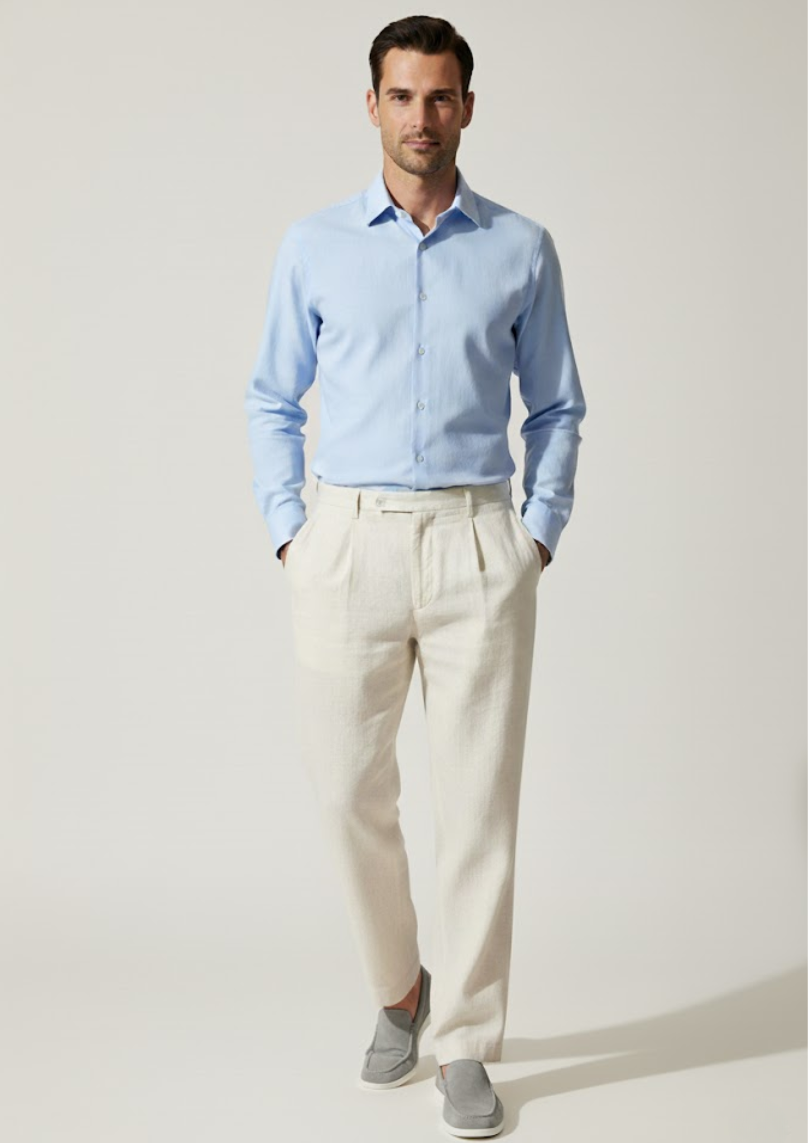 Men’s Suede Loafers Slip-On Casual Shoes – Lightweight Comfort Driving Moccasins