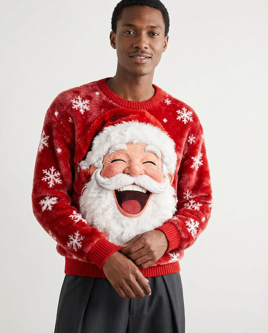 Happy Santa Crewneck Sweater